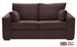 Heart of House - Eton - 2 Seater Fabric - Sofa Bed - Chocolate